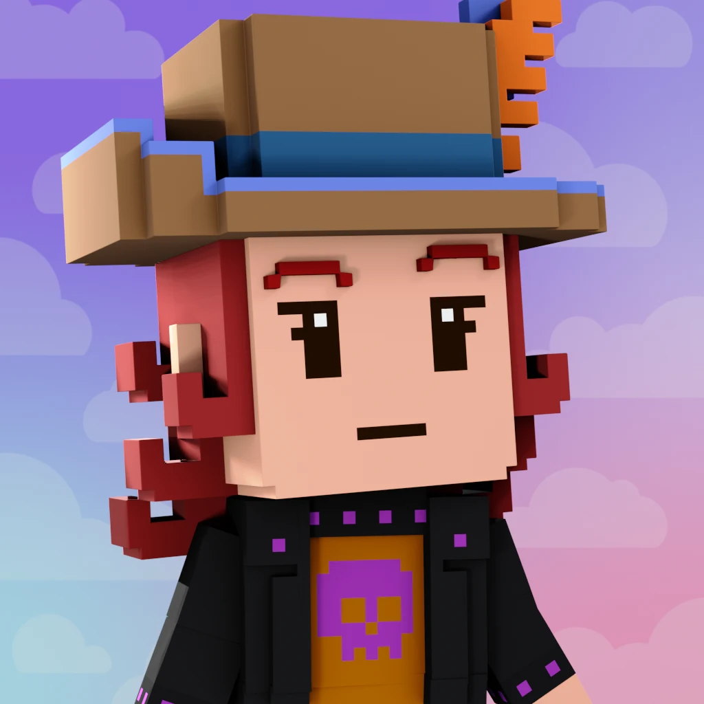 Pirate #9237 voxel render