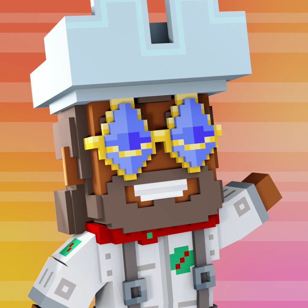 Pirate #9239 voxel render