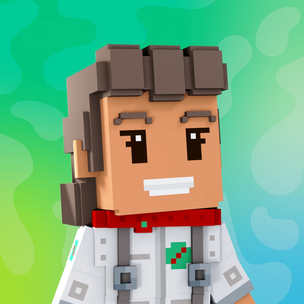 Pirate #9242 voxel render