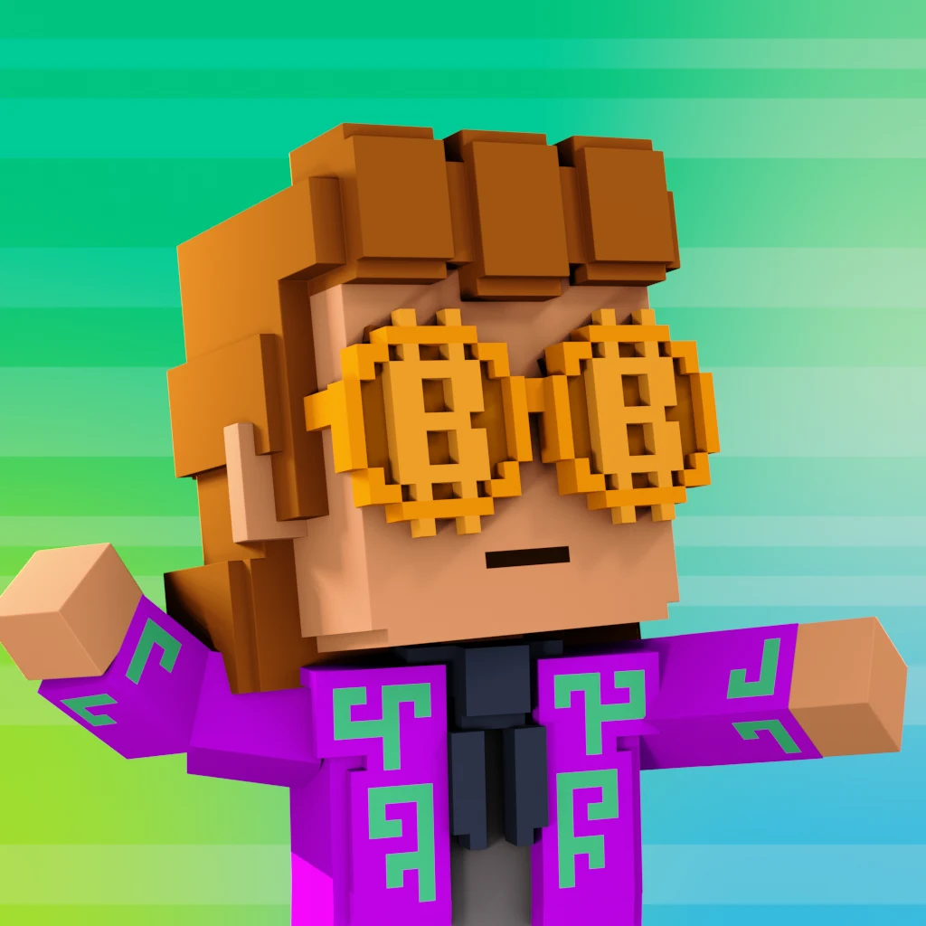 Pirate #9247 voxel render