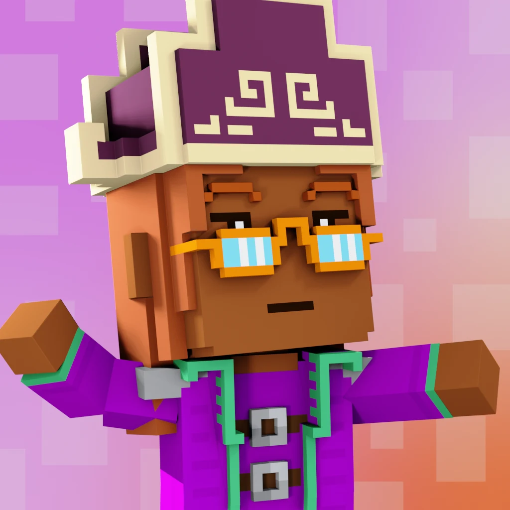 Pirate #9267 voxel render