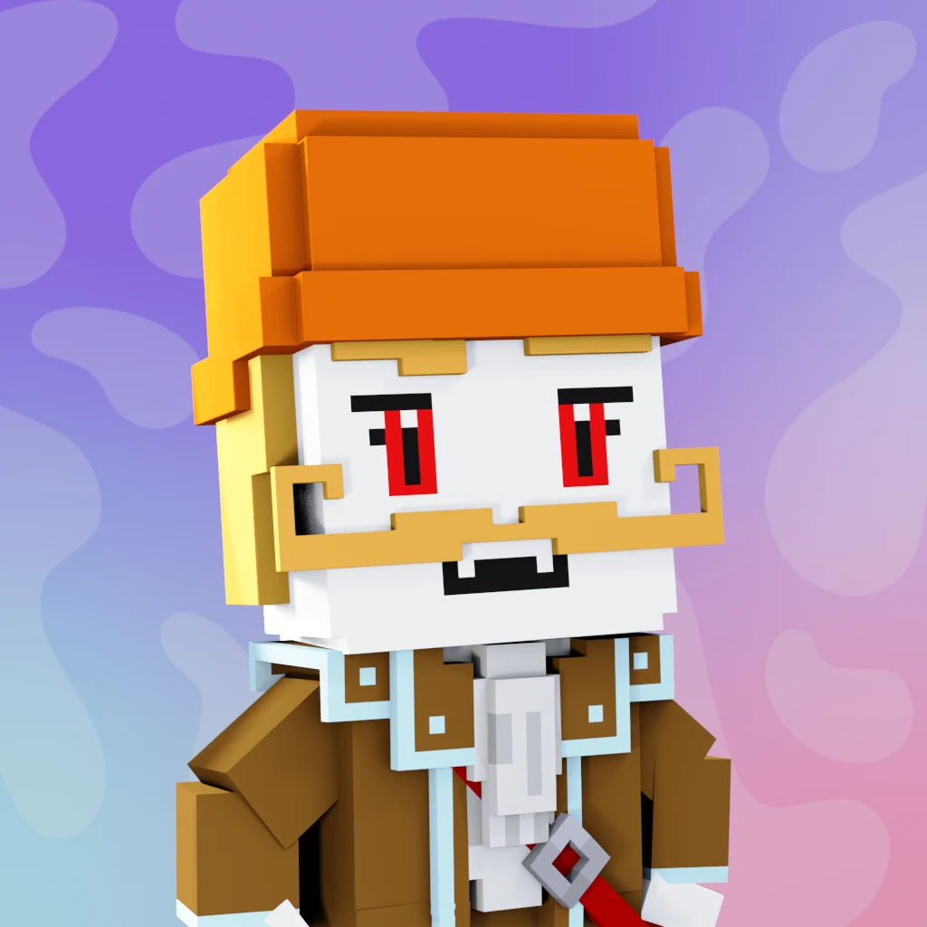 Pirate #9269 voxel render
