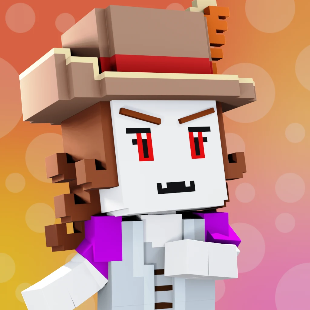 Pirate #9277 voxel render