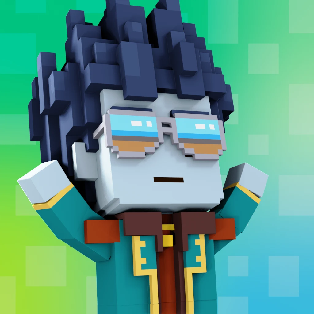 Pirate #9278 voxel render