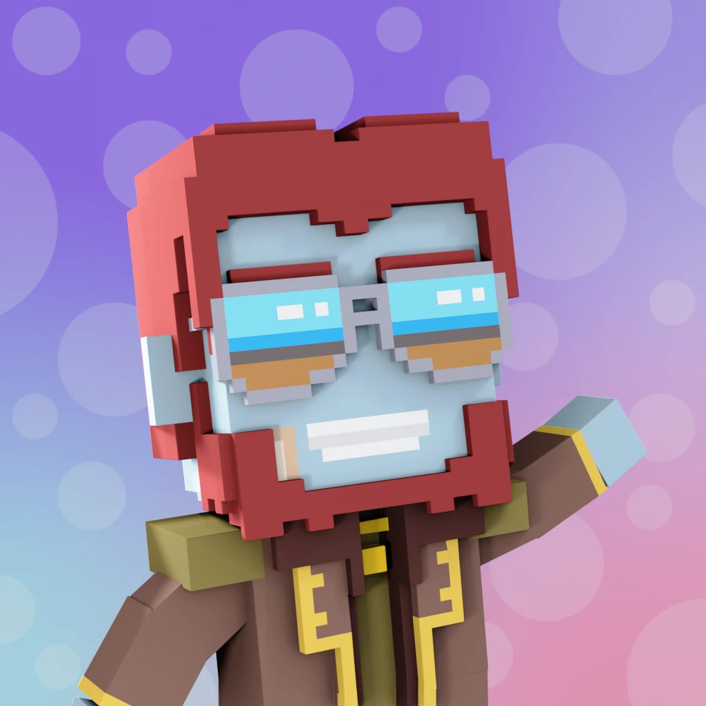 Pirate #928 voxel render