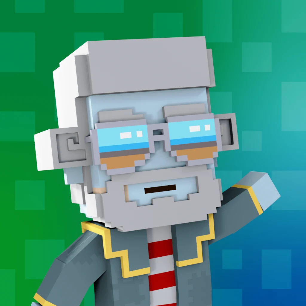 Pirate #9280 voxel render