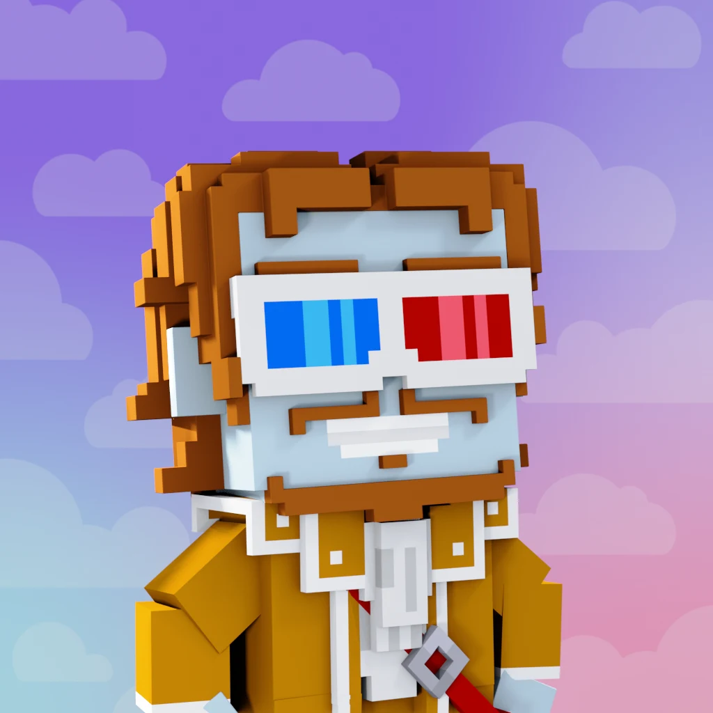 Pirate #9286 voxel render