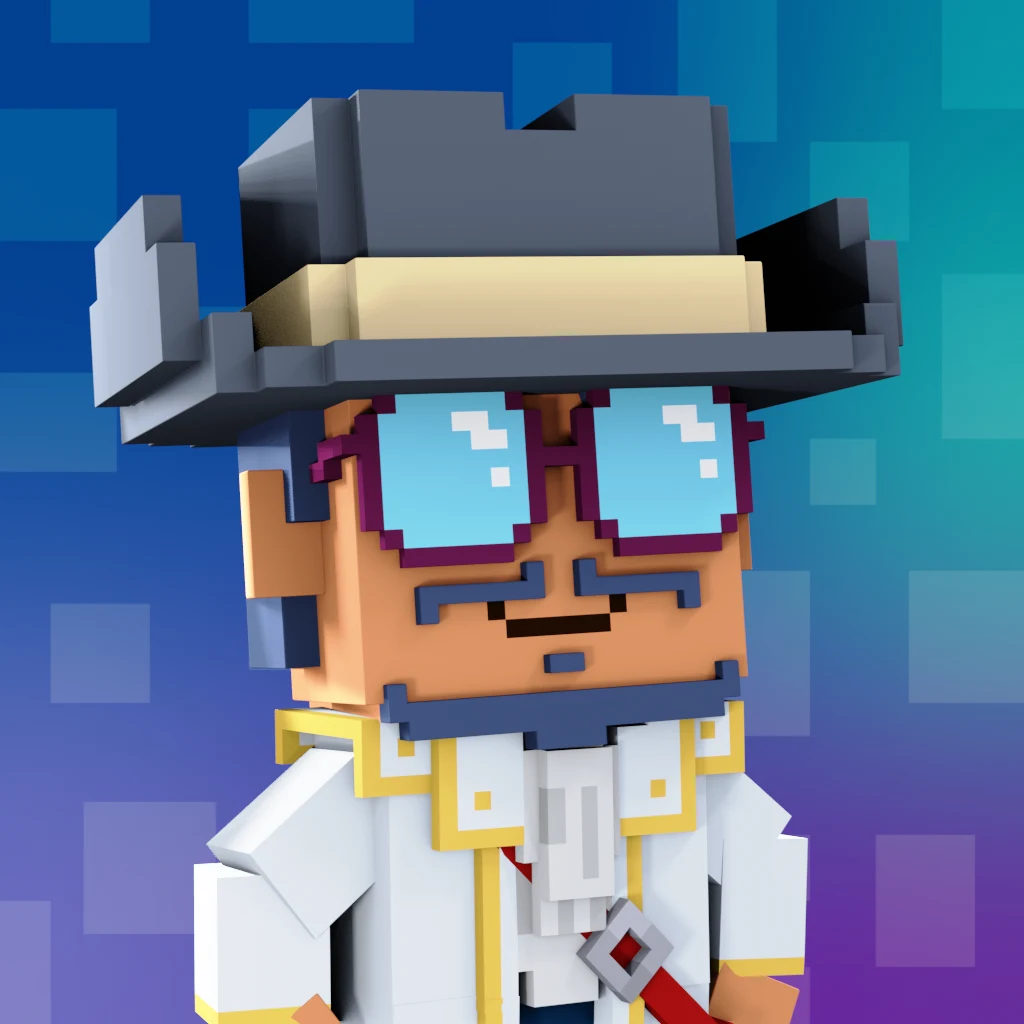 Pirate #9290 voxel render