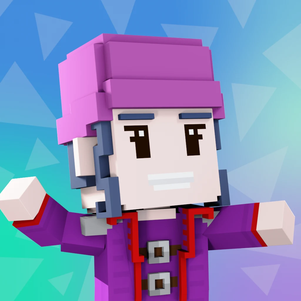 Pirate #9295 voxel render