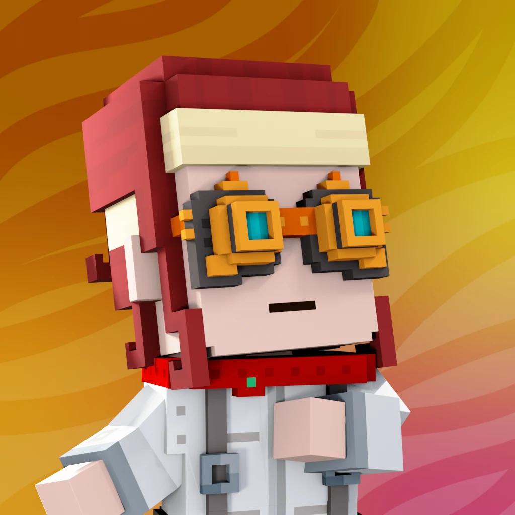 Pirate #93 voxel render