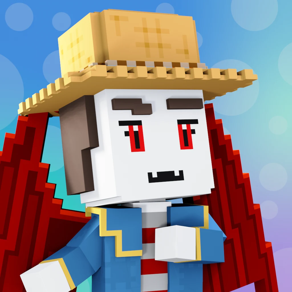 Pirate #9309 voxel render