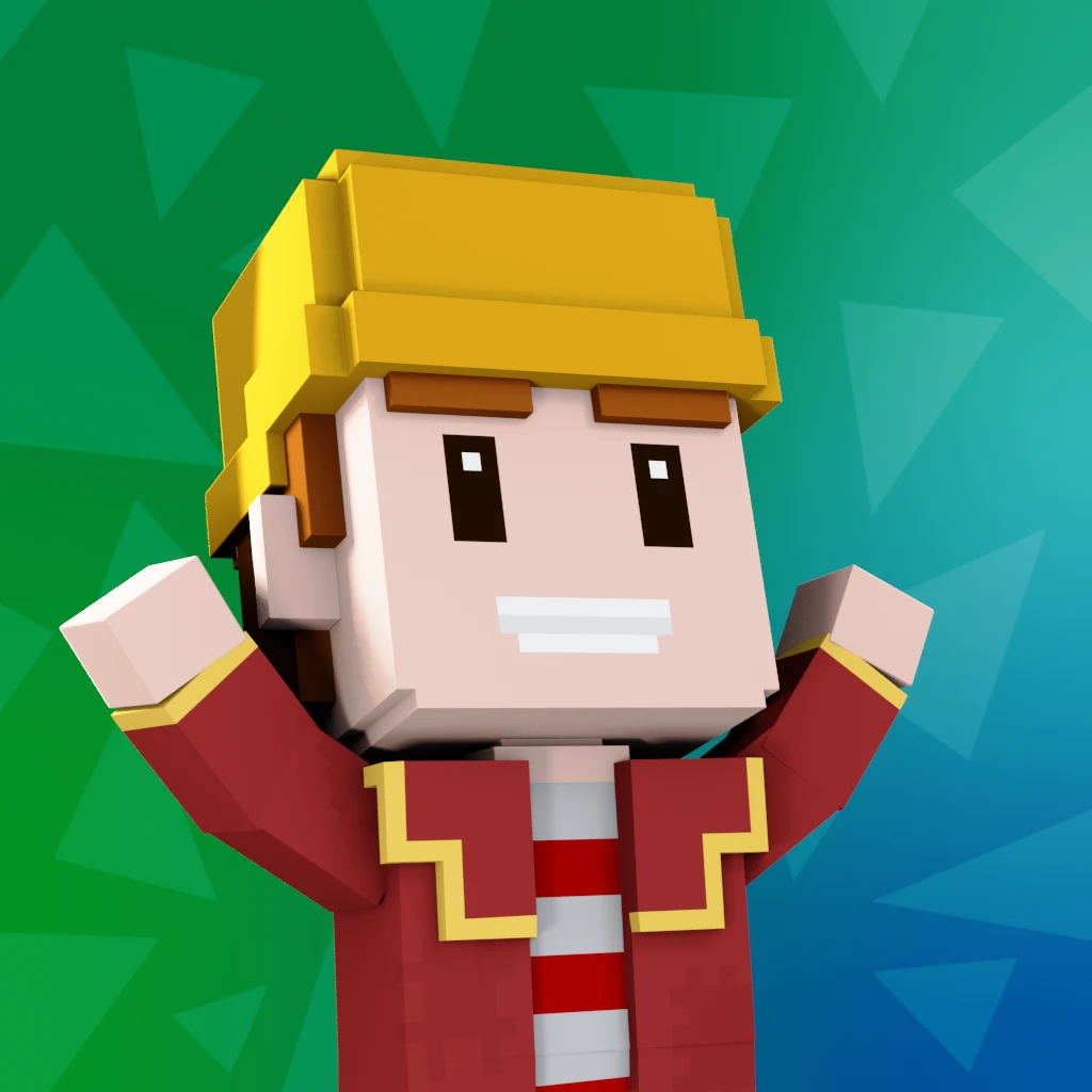 Pirate #9312 voxel render