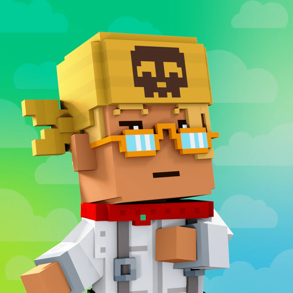 Pirate #9313 voxel render