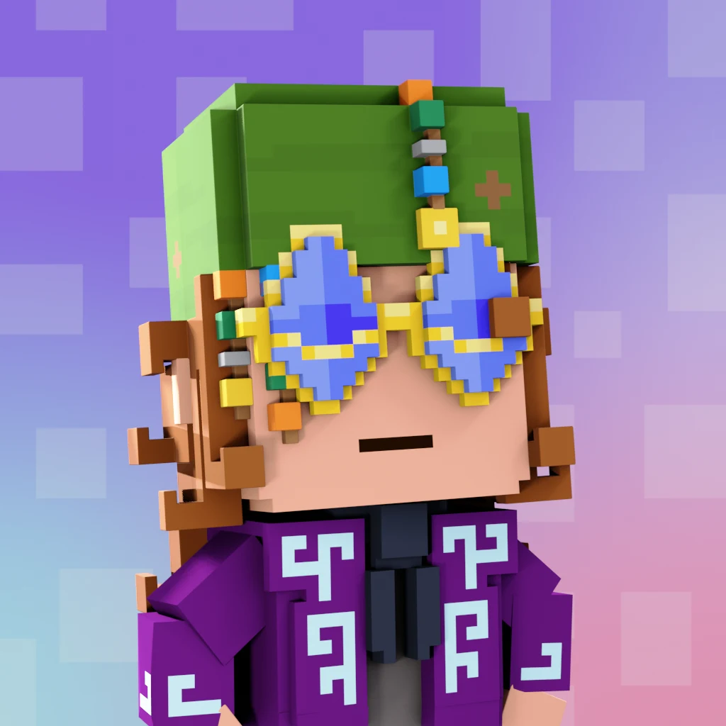 Pirate #9315 voxel render