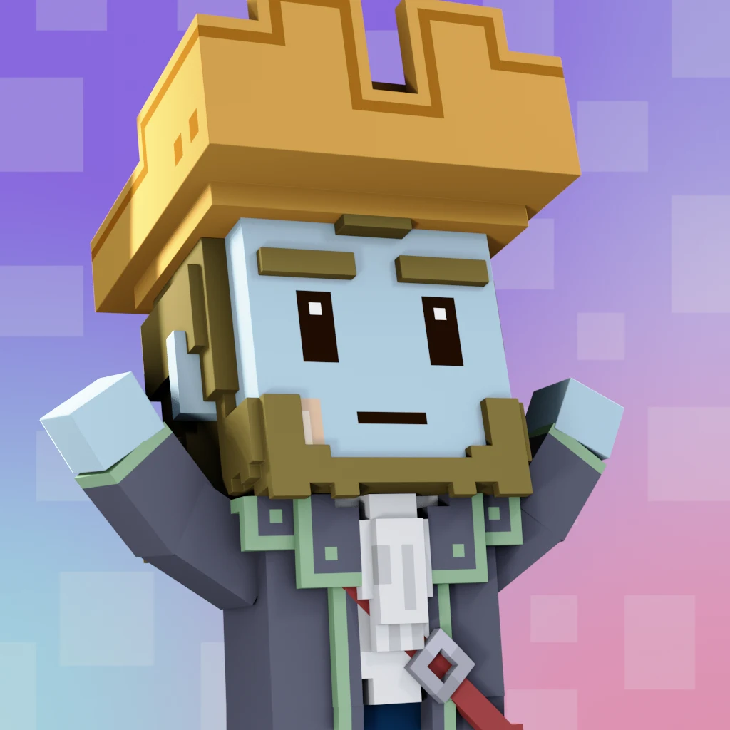 Pirate #9333 voxel render