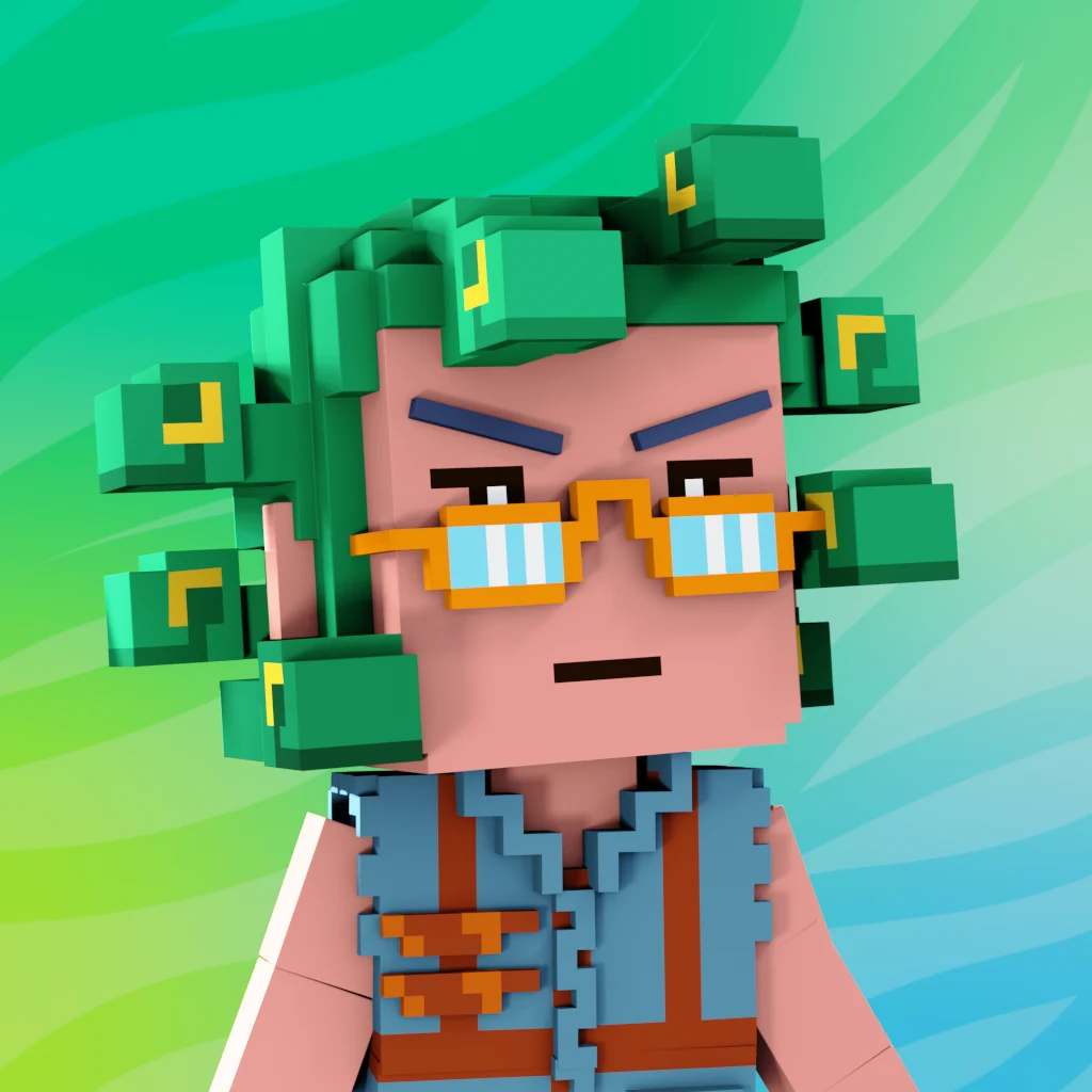 Pirate #9334 voxel render