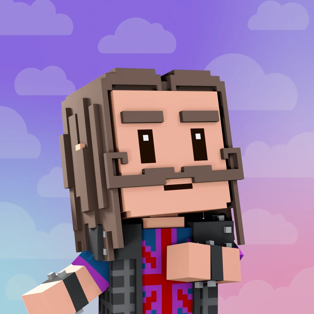 Pirate #9335 voxel render