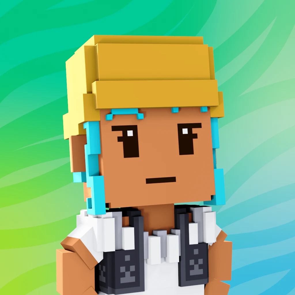 Pirate #9358 voxel render
