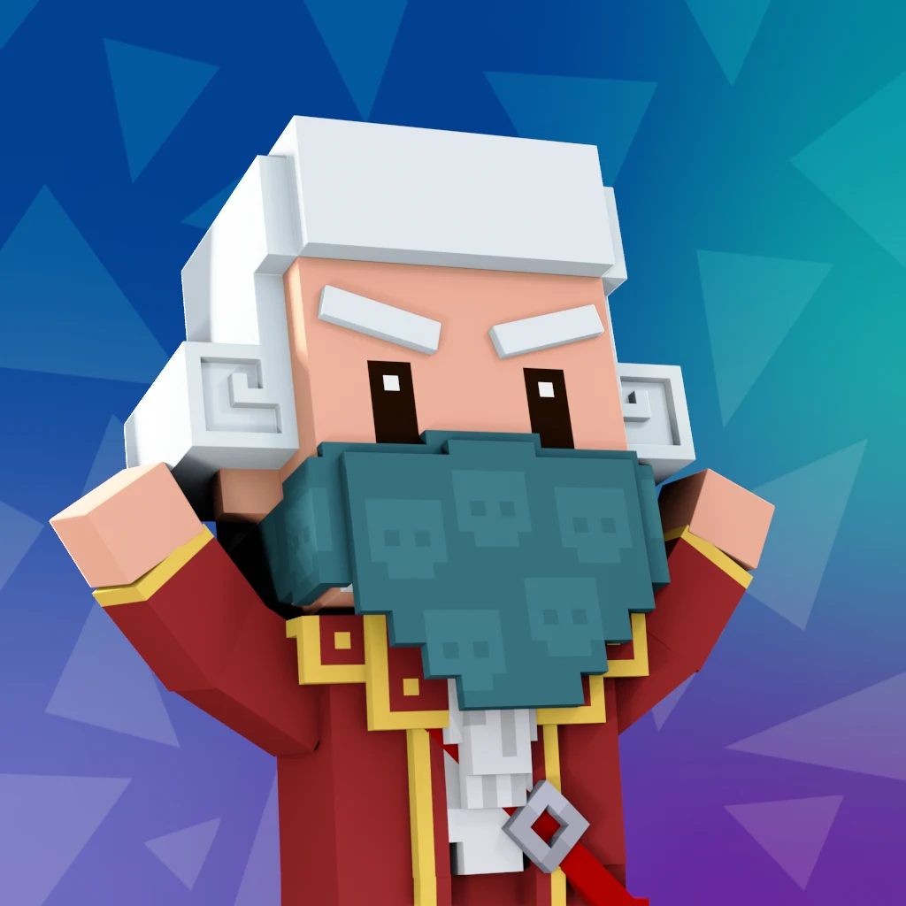 Pirate #9364 voxel render