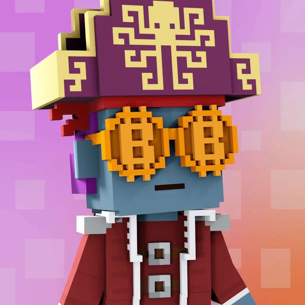 Pirate #9367 voxel render