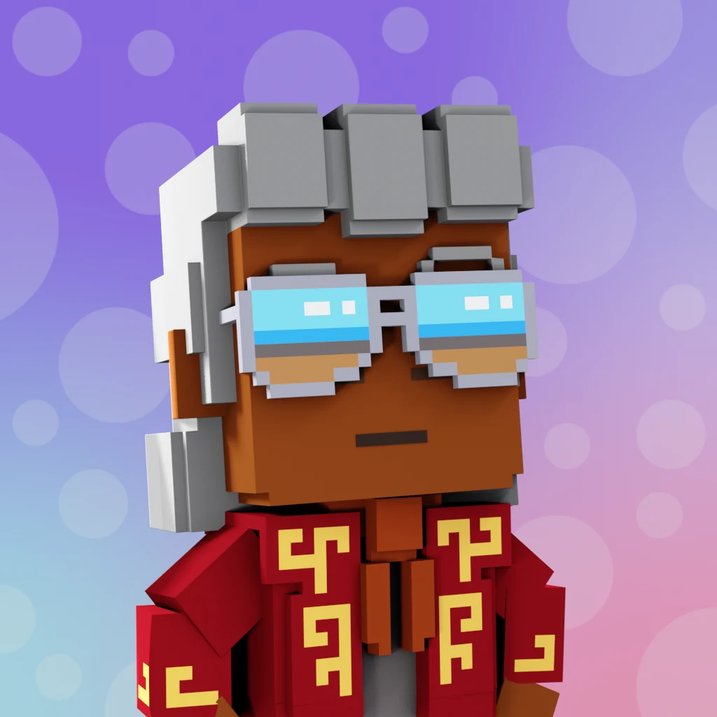 Pirate #937 voxel render