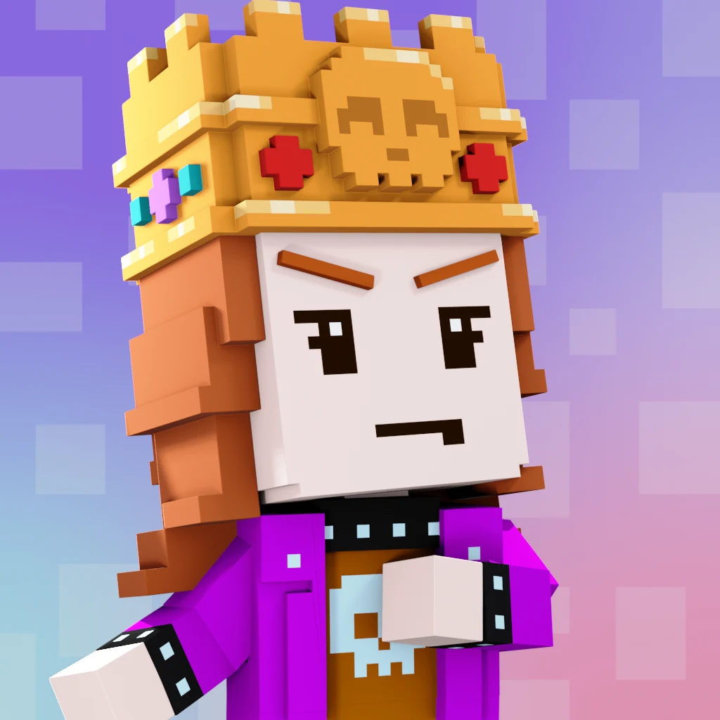 Pirate #9372 voxel render