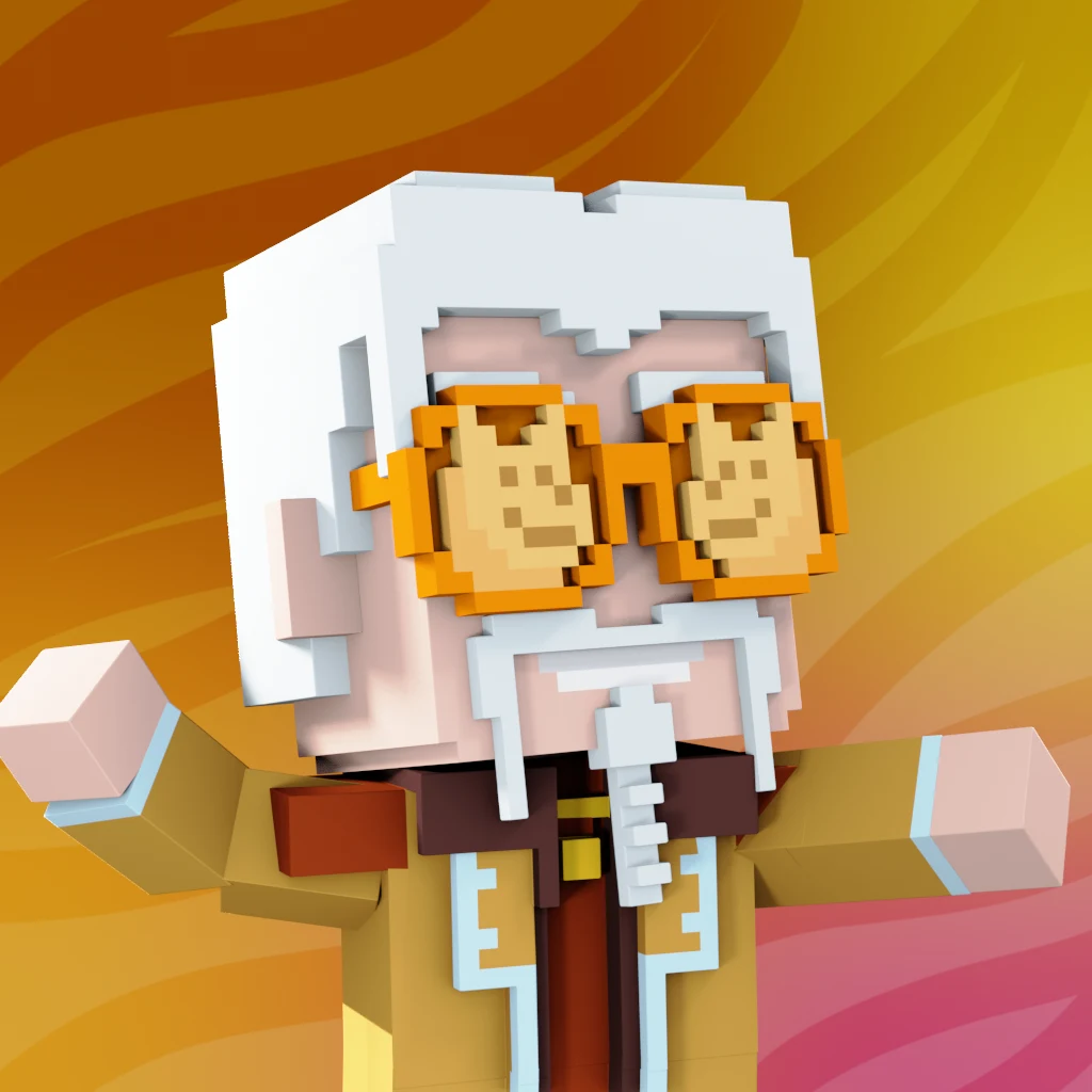 Pirate #9379 voxel render