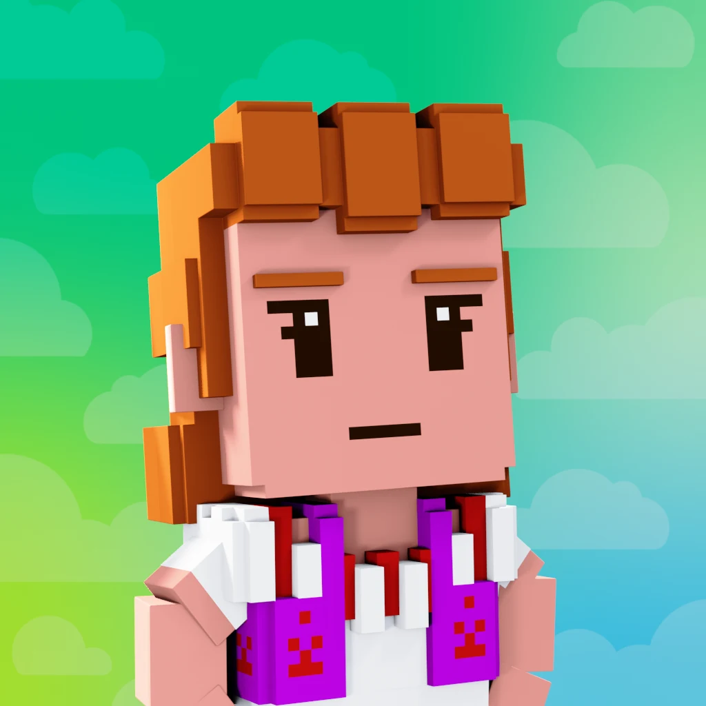 Pirate #9383 voxel render