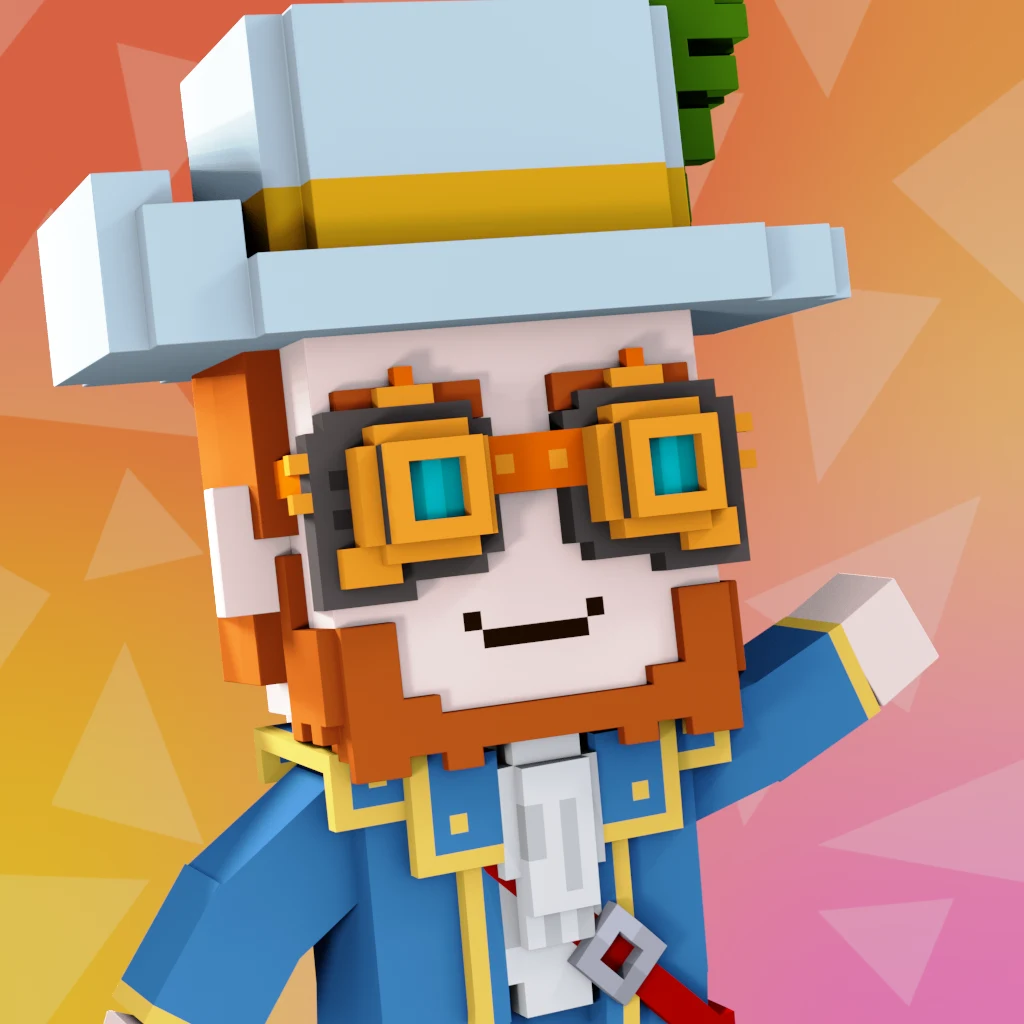 Pirate #939 voxel render