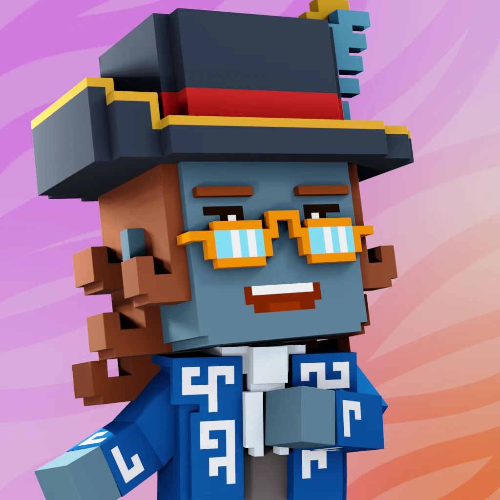 Pirate #9390 voxel render