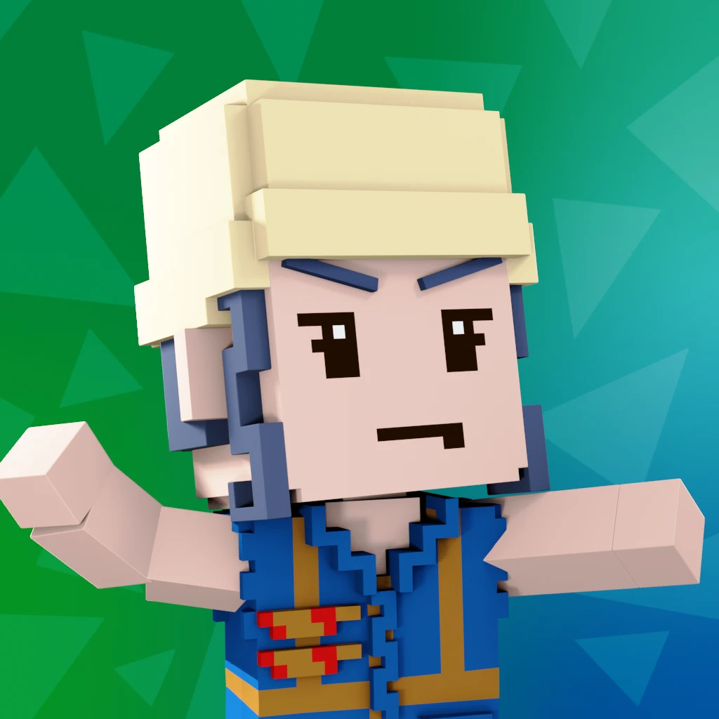Pirate #9398 voxel render