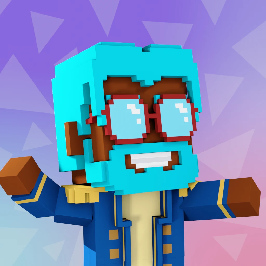 Pirate #940 voxel render