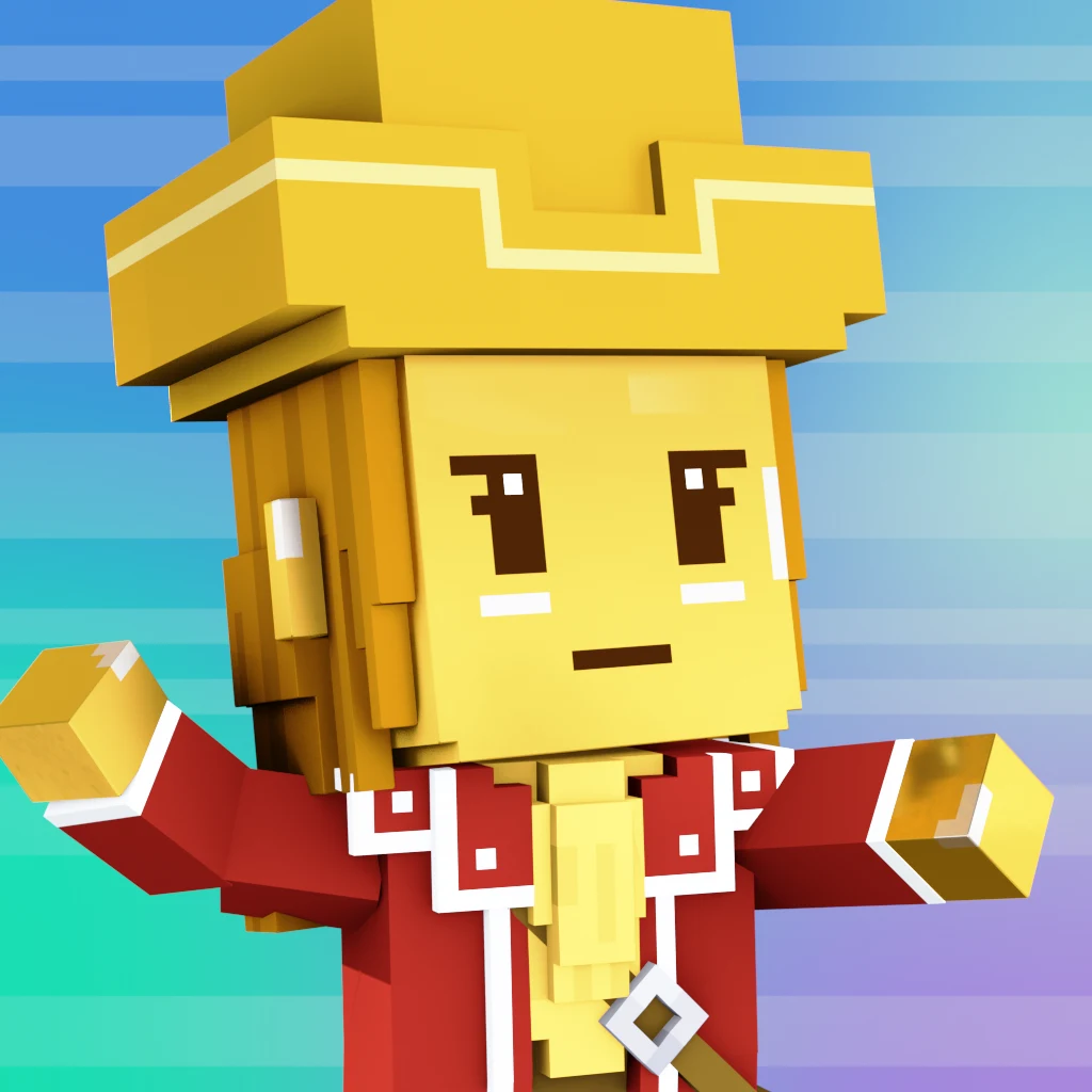 Pirate #9415 voxel render