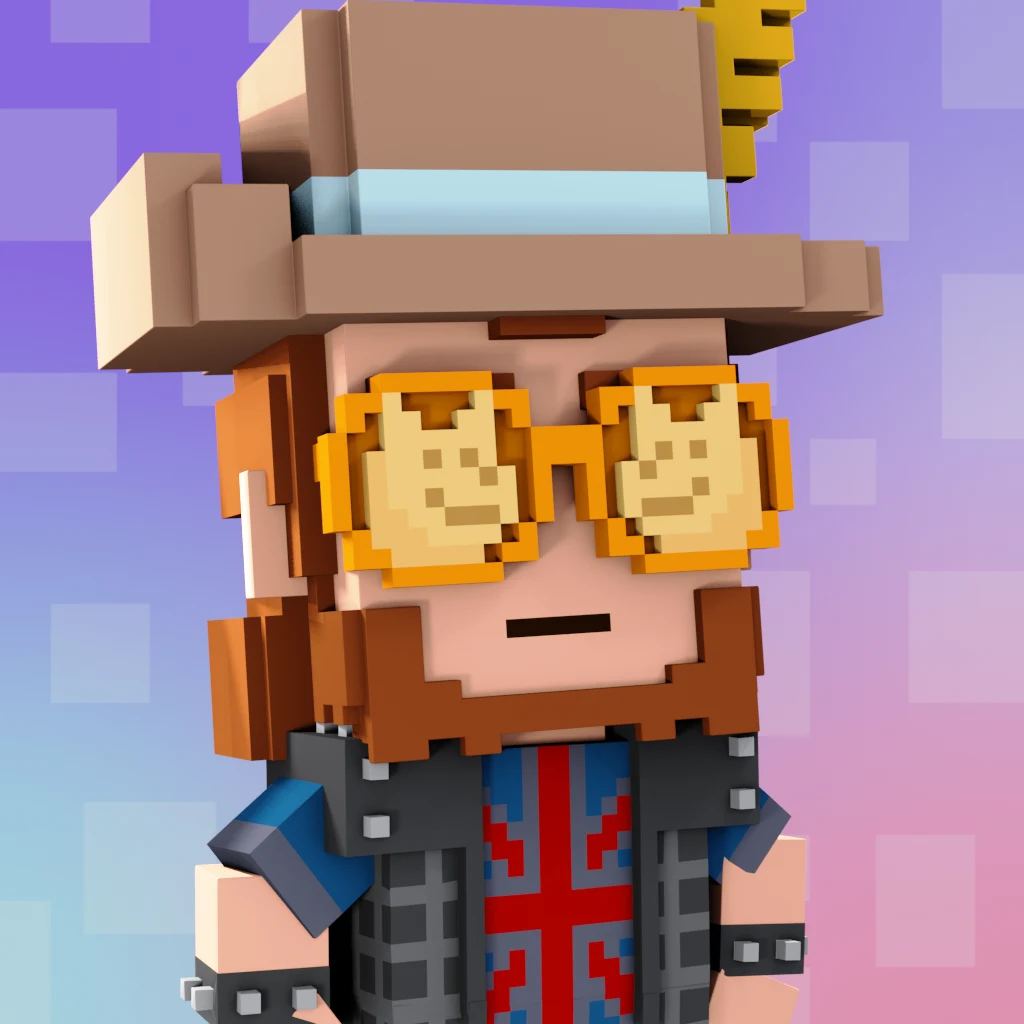 Pirate #9429 voxel render