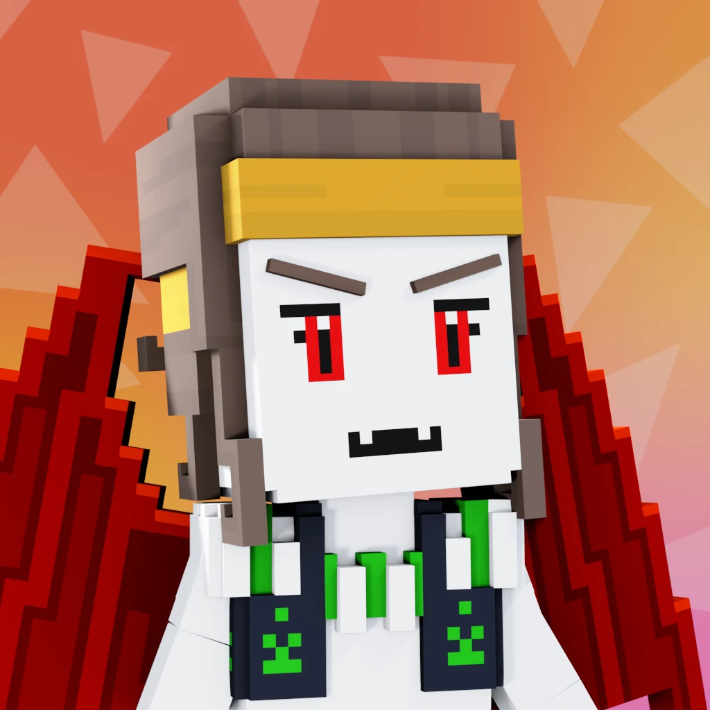 Pirate #9430 voxel render