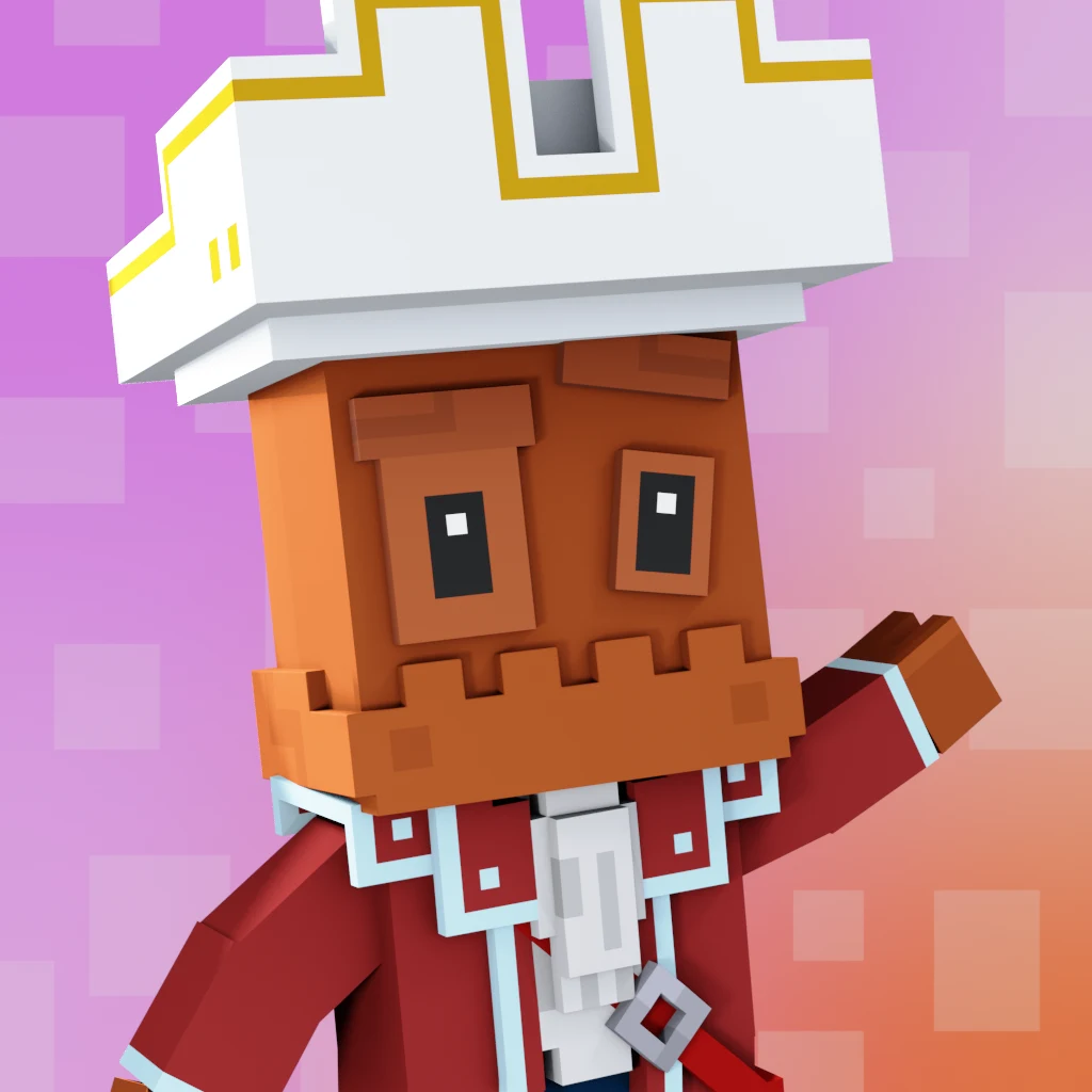 Pirate #9454 voxel render