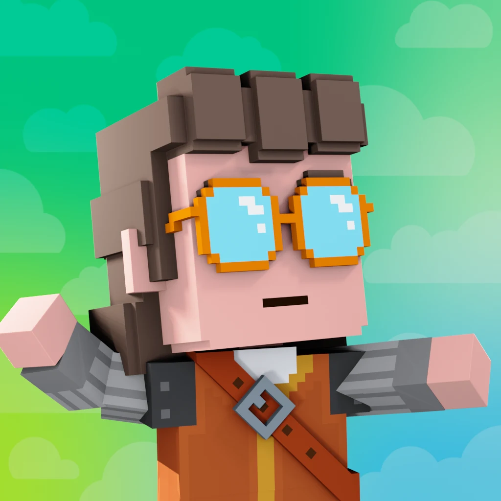 Pirate #9464 voxel render