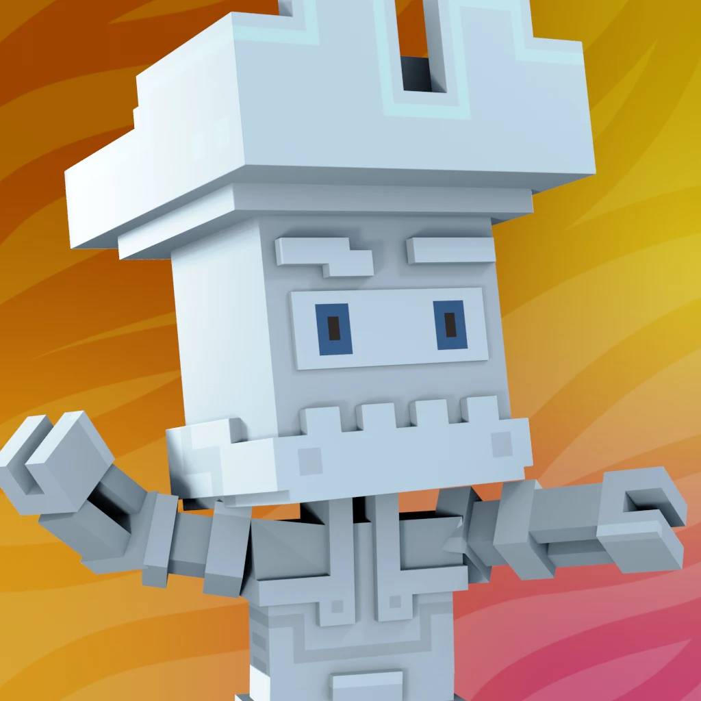 Pirate #9466 voxel render