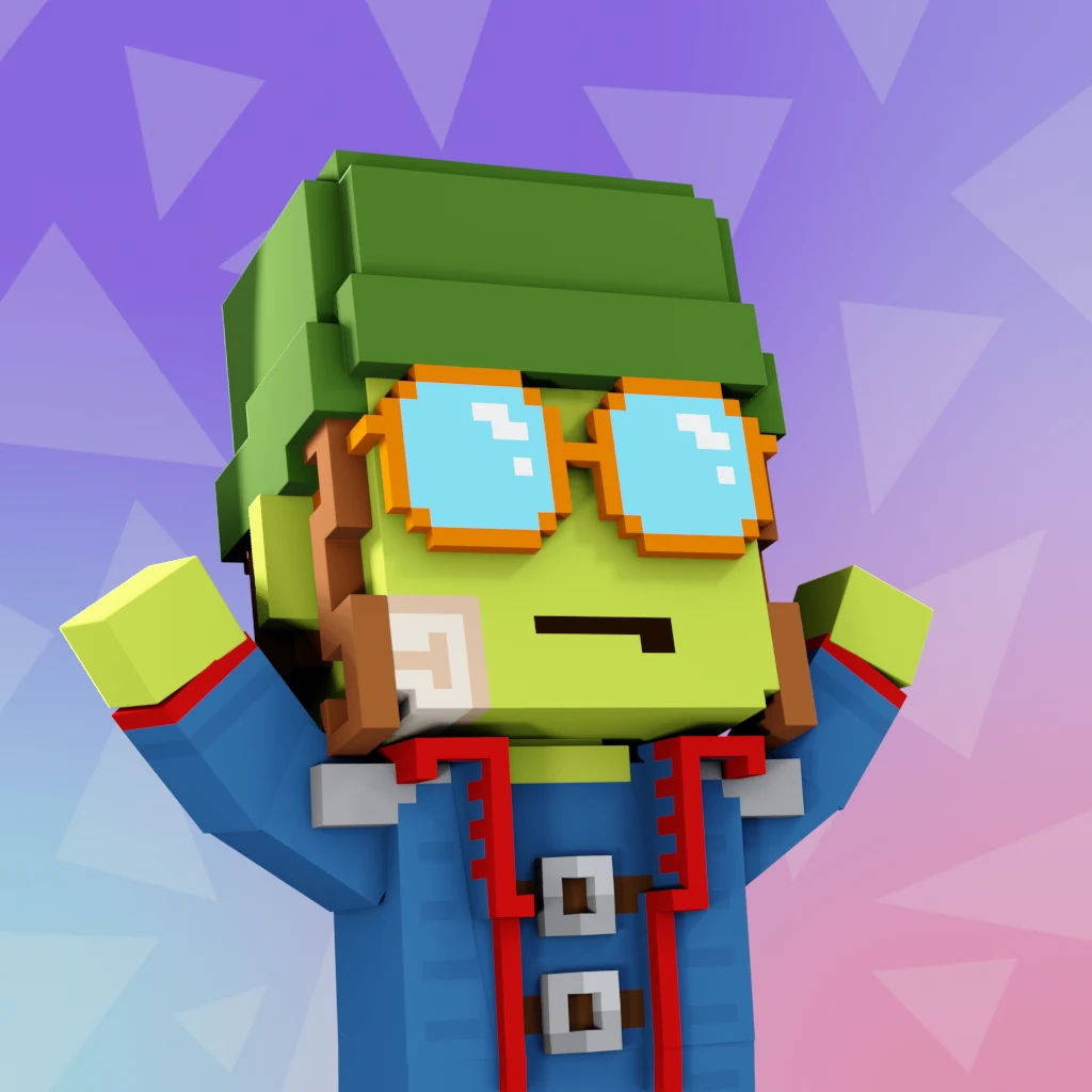 Pirate #9473 voxel render
