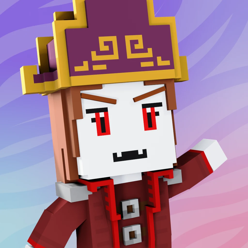 Pirate #9474 voxel render
