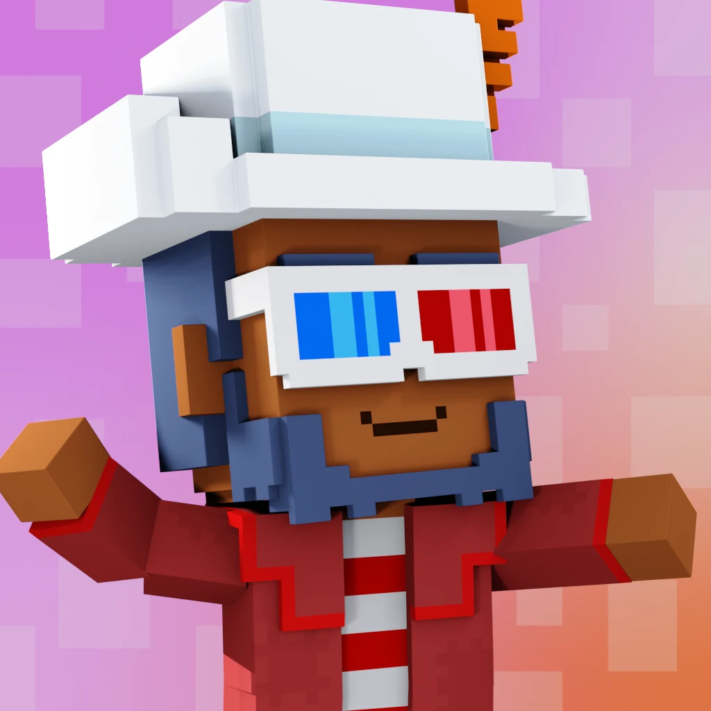 Pirate #9483 voxel render