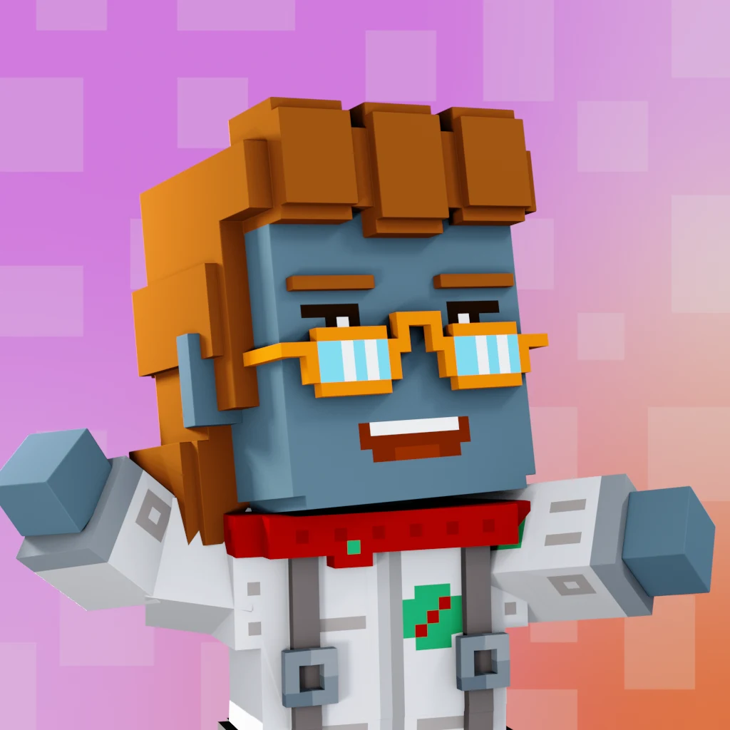 Pirate #9499 voxel render
