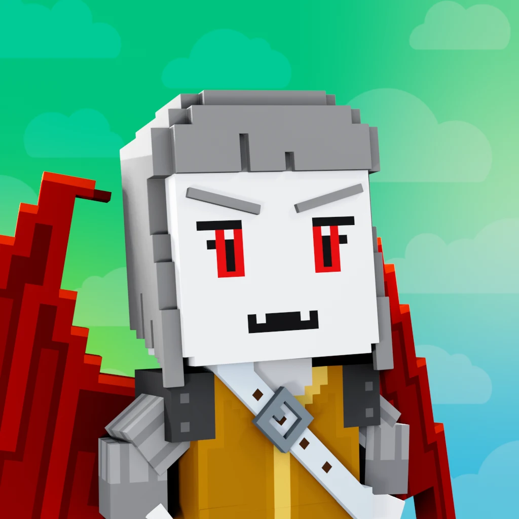 Pirate #9505 voxel render