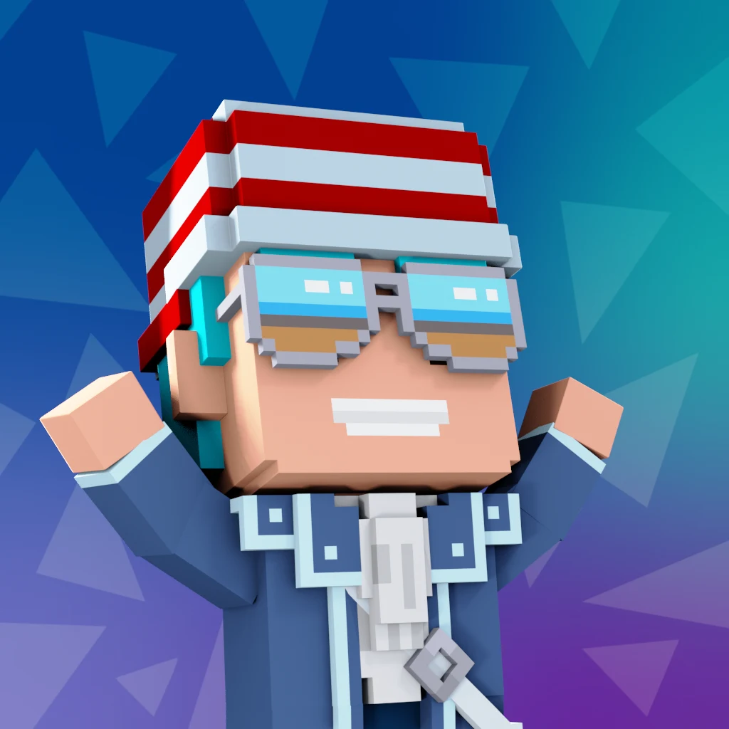 Pirate #9510 voxel render