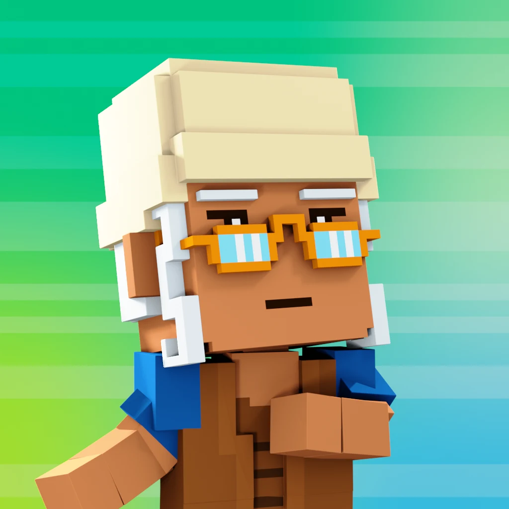 Pirate #9513 voxel render