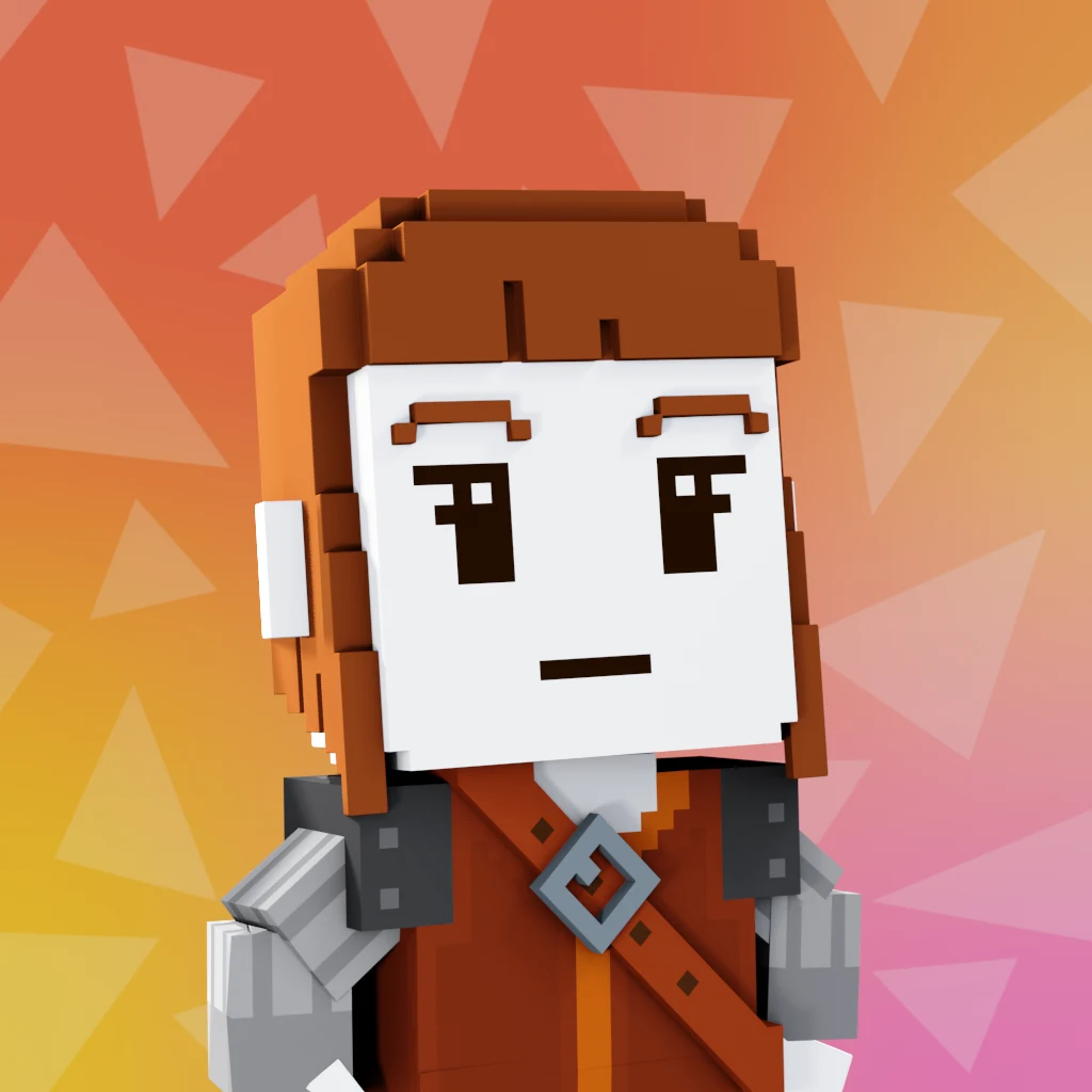 Pirate #9515 voxel render