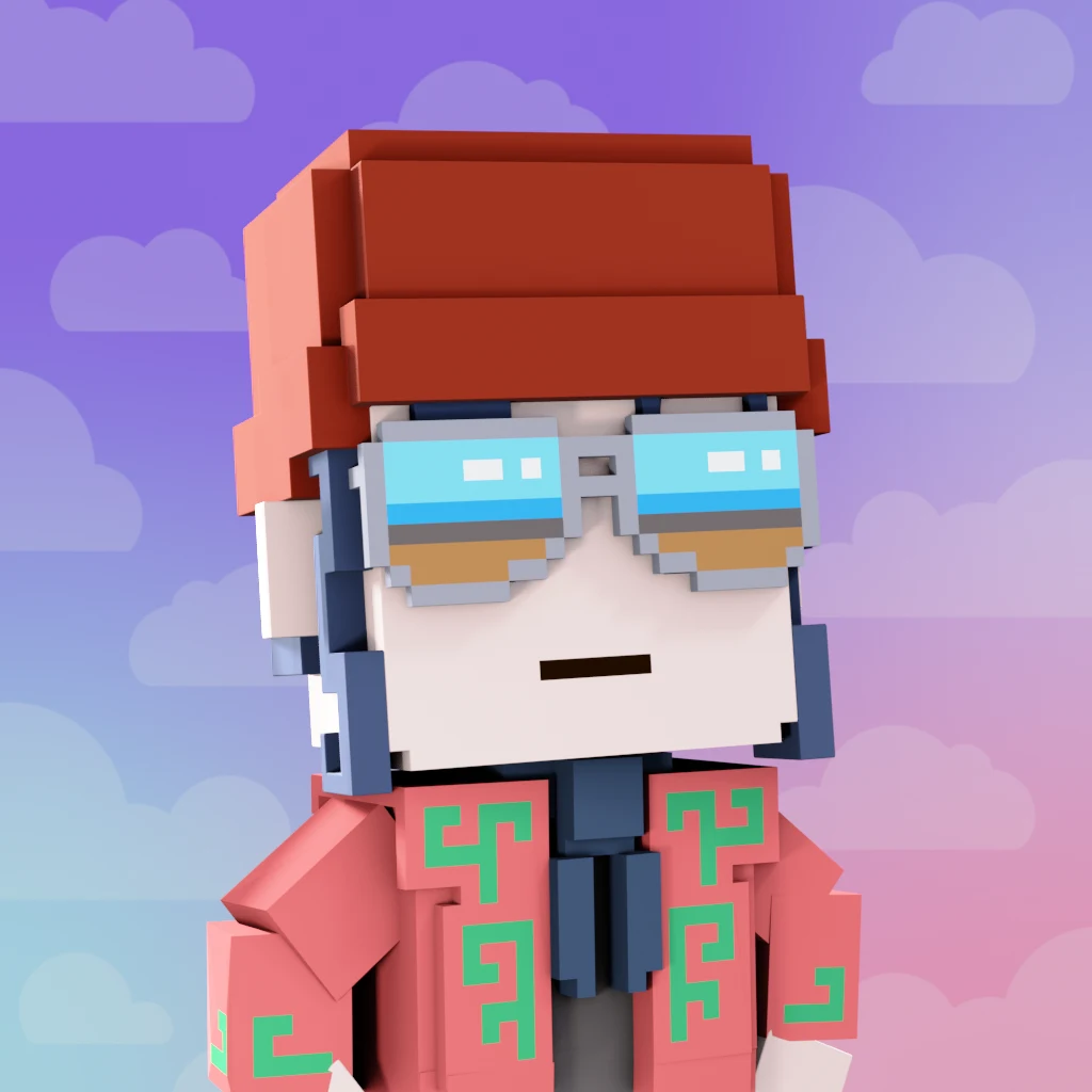 Pirate #9516 voxel render