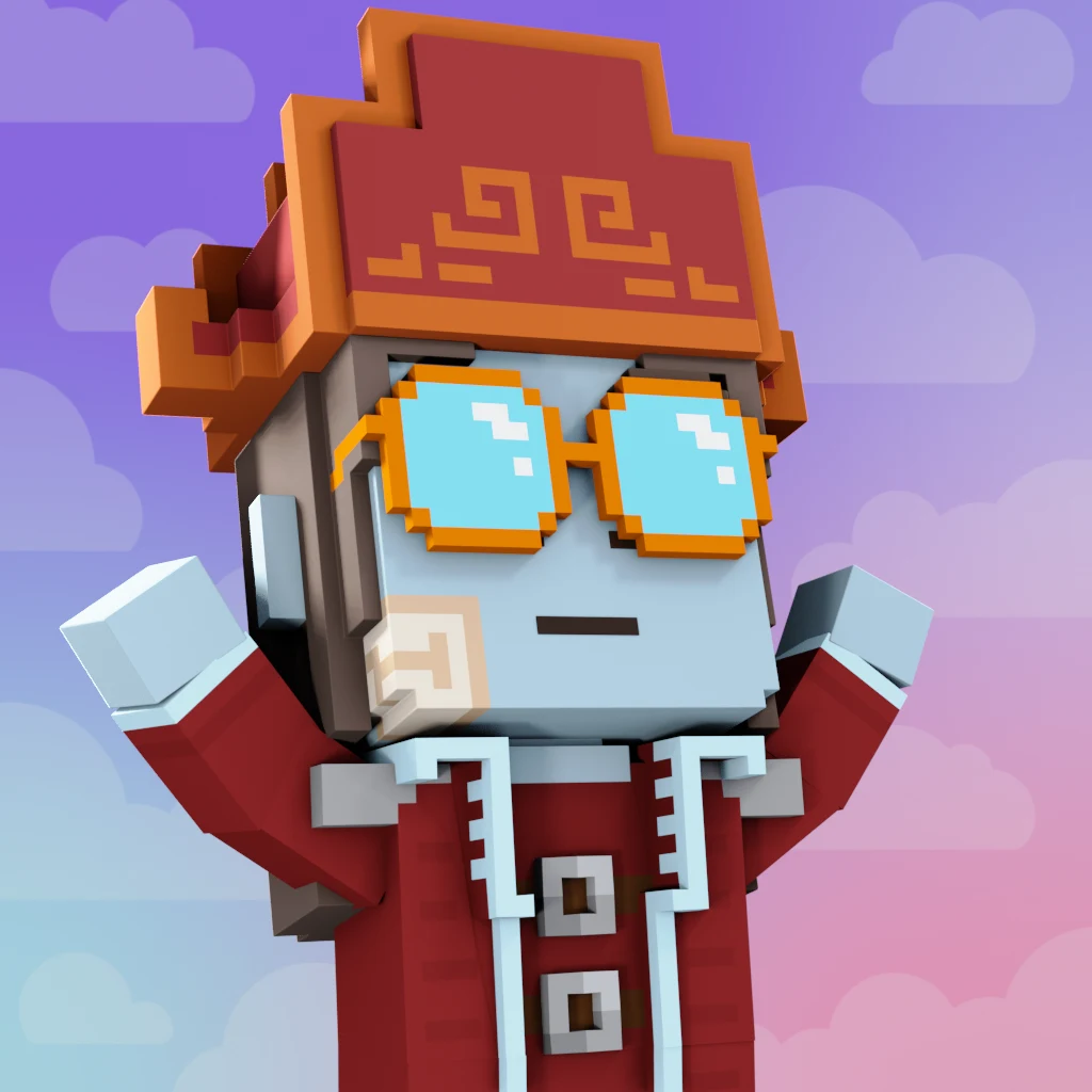Pirate #9519 voxel render