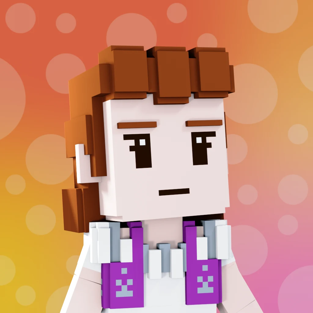 Pirate #9534 voxel render