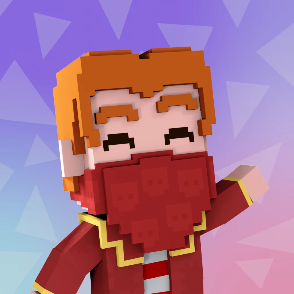 Pirate #9535 voxel render